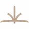 Ekena Millwork Davenport Smooth Timber Gable Bracket, Douglas Fir, 96"W x 56"H x 3 1/2"D x 5 1/2"F, 14/12 Pitch GBW096X56X0406DAV00SDF - alternate 1